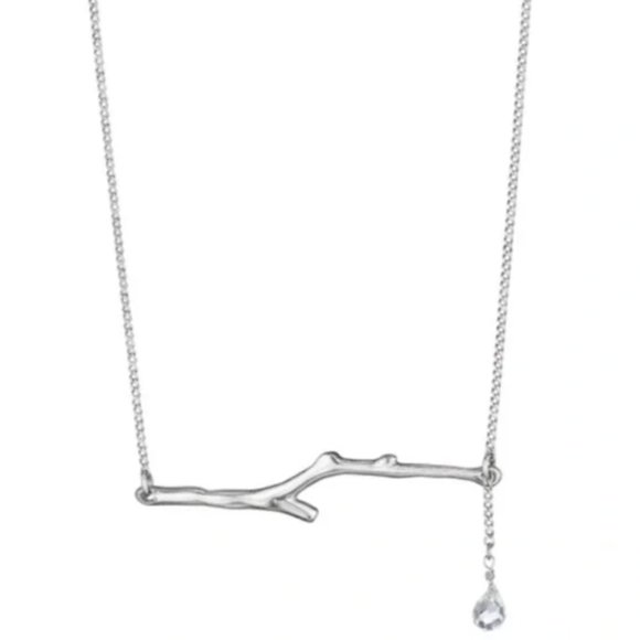 Chloe + Isabel Jewelry - Brand New In Box Chloe + Isabel Silver Signature Branch Delicate Necklace RARE